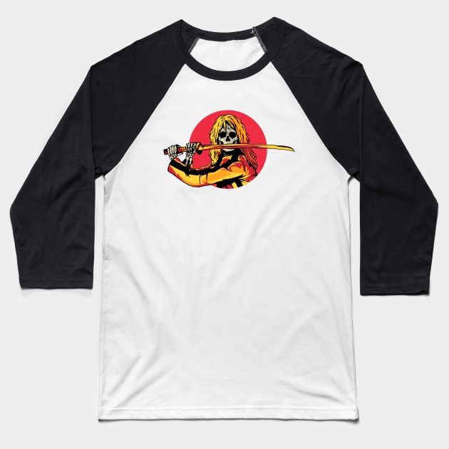 Kill Bill Baseball T-Shirt by Tee Bone Studio